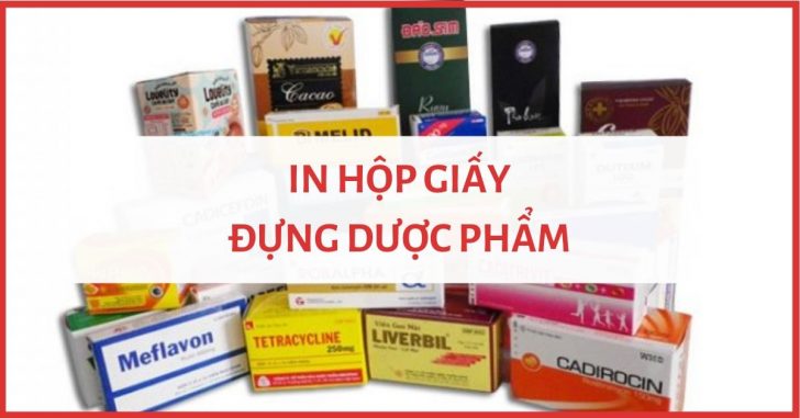 In hộp giấy dược phẩm
