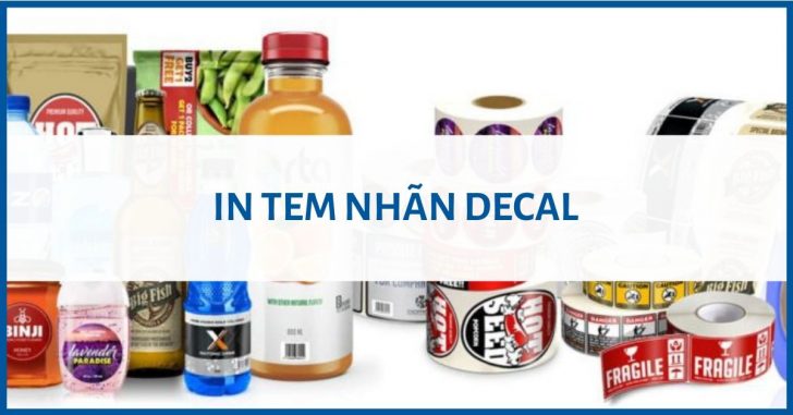 In tem nhãn decal